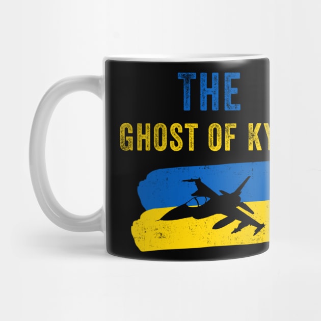 I Support Ukraine Shirt Pray For Ukraine The Ghost of Kyiv by fadi1994